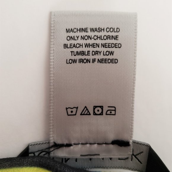 John Mark Paneled Mixed Media Cuff-Sleeve Button-Front Blouse S - Picture 5 of 8